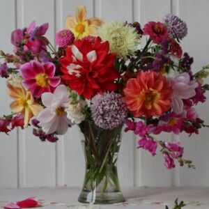 Elegant Clear Flower Vase